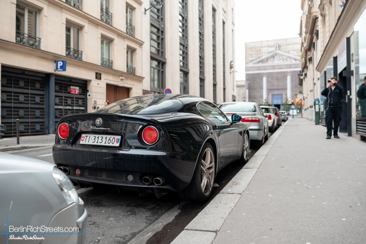 Alfa Romeo 8C Competizione M spotted in Paris — BerlinRichStreets